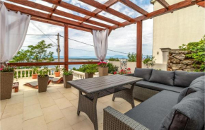 Stunning Apartment In Dramalj With House Sea View